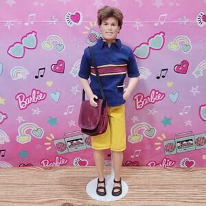Barbie Route 66 University Ken Doll 2003 Mattel B2735 Rooted Hair